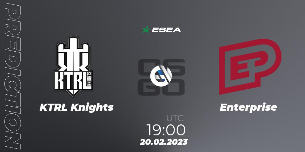 Juggernauts contre Enterprise : prédiction de match. 20.02.23. CS2 (CS:GO), ESEA Season 44: Advanced Division - Europe