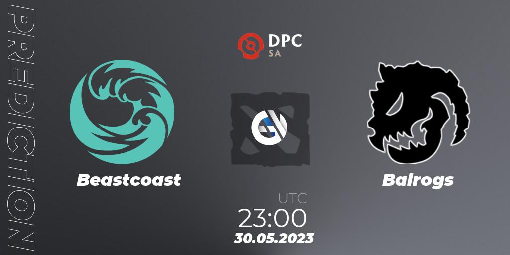 Beastcoast contre Balrogs : prédiction de match. 30.05.23. Dota 2, DPC 2023 Tour 3: SA Division I (Upper)