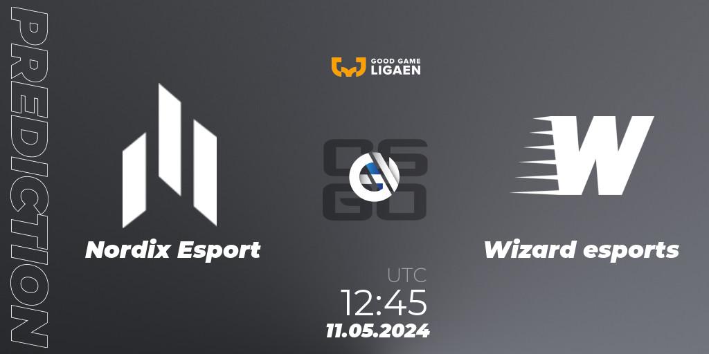 Nordix Esport contre Wizard esports : prédiction de match. 11.05.2024 at 12:45. Counter-Strike (CS2), Good Game-ligaen Spring 2024
