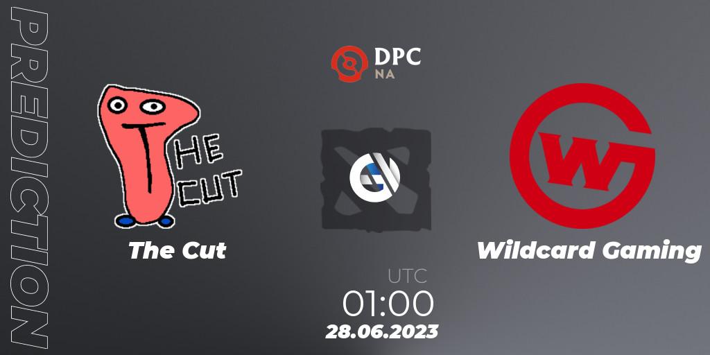 The Cut contre Wildcard Gaming : prédiction de match. 28.06.23. Dota 2, DPC 2023 Tour 3: NA Division II (Lower)