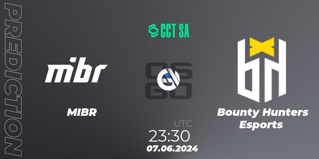 MIBR contre Bounty Hunters Esports : prédiction de match. 07.06.2024 at 23:15. Counter-Strike (CS2), CCT Season 2 South America Series 1