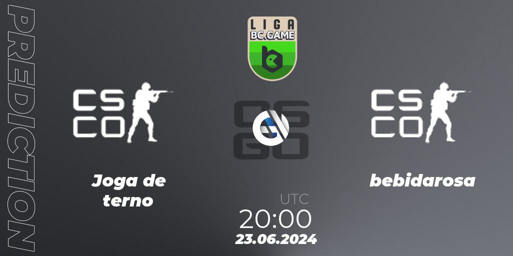 Joga de terno contre bebidarosa : prédiction de match. 23.06.2024 at 23:00. Counter-Strike (CS2), Dust2 Brasil Liga Season 3: Division 2