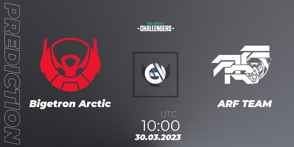 Bigetron Arctic contre ARF TEAM : prédiction de match. 30.03.23. VALORANT, VALORANT Challengers 2023: Indonesia Split 2