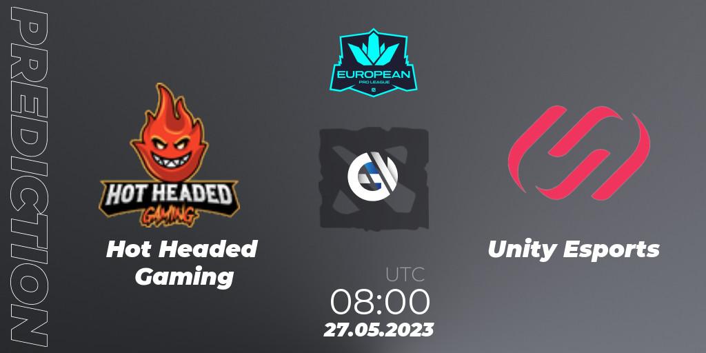Hot Headed Gaming contre Unity Esports : prédiction de match. 27.05.23. Dota 2, European Pro League Season 9
