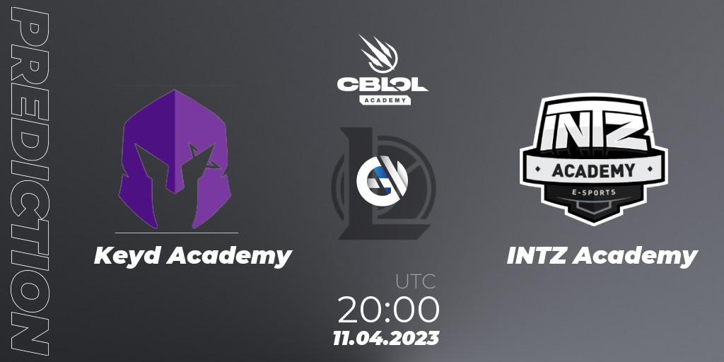 Keyd Academy contre INTZ Academy : prédiction de match. 11.04.2023 at 20:00. LoL, CBLOL Academy Split 1 2023