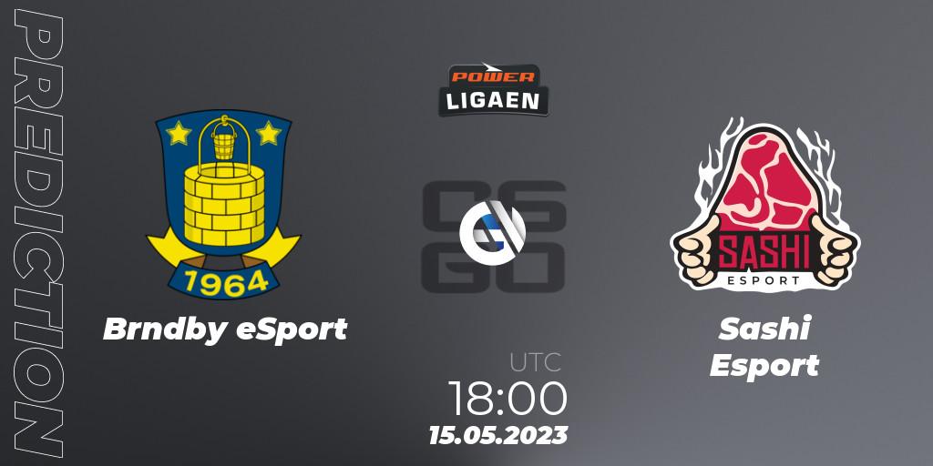 Brøndby eSport contre Sashi Esport : prédiction de match. 15.05.2023 at 18:00. Counter-Strike (CS2), Dust2.dk Ligaen Season 23
