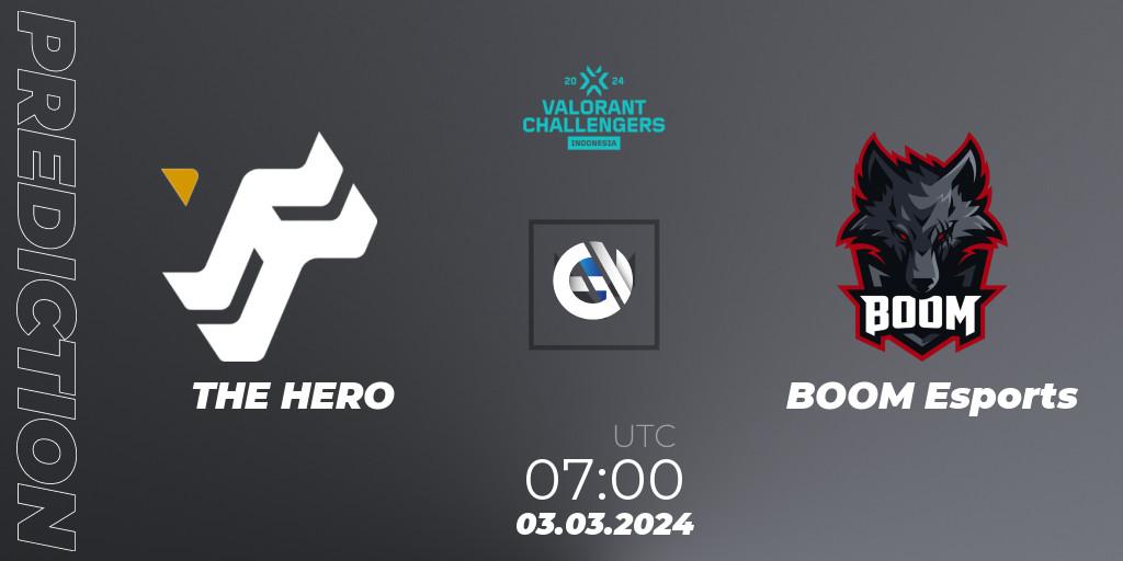 THE HERO contre BOOM Esports : prédiction de match. 03.03.24. VALORANT, VALORANT Challengers Indonesia 2024: Split 1