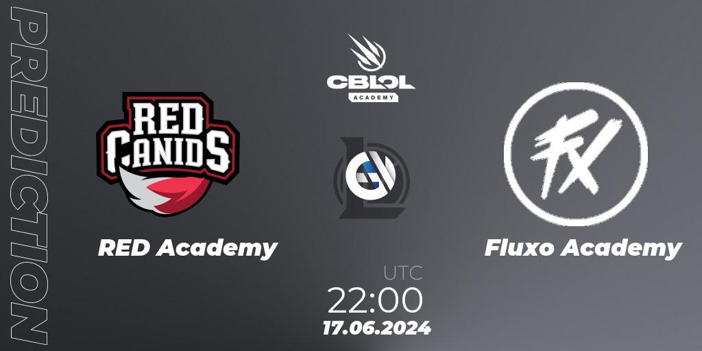 RED Academy contre Fluxo Academy : prédiction de match. 24.06.2024 at 22:00. LoL, CBLOL Academy 2024
