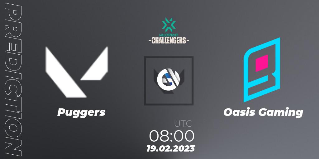 Puggers contre Oasis Gaming : prédiction de match. 19.02.23. VALORANT, VALORANT Challengers 2023: Philippines Split 1