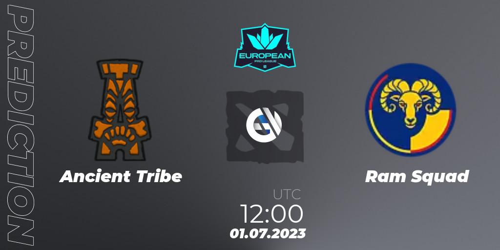 Ancient Tribe contre Ram Squad : prédiction de match. 01.07.2023 at 12:02. Dota 2, European Pro League Season 10