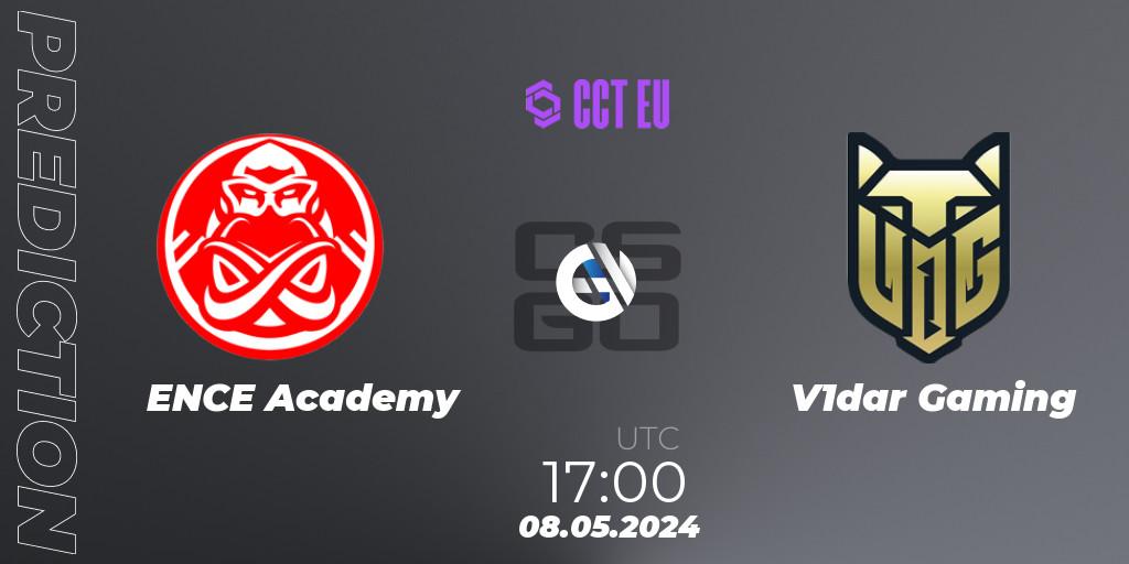 ENCE Academy contre V1dar Gaming : prédiction de match. 08.05.2024 at 17:00. Counter-Strike (CS2), CCT Season 2 European Series #3 Play-In