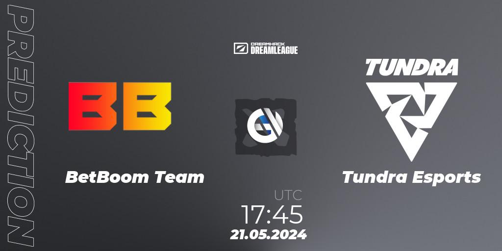 BetBoom Team contre Tundra Esports : prédiction de match. 21.05.2024 at 18:00. Dota 2, DreamLeague Season 23