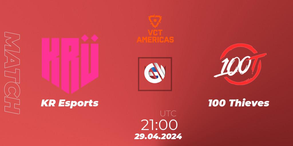 KRÜ Esports VS 100 Thieves