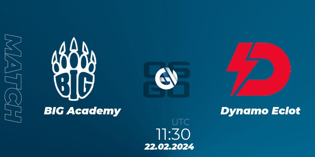 BIG Academy VS Dynamo Eclot