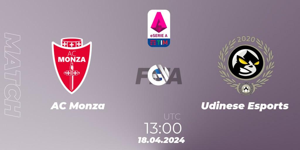 AC Monza VS Udinese Esports