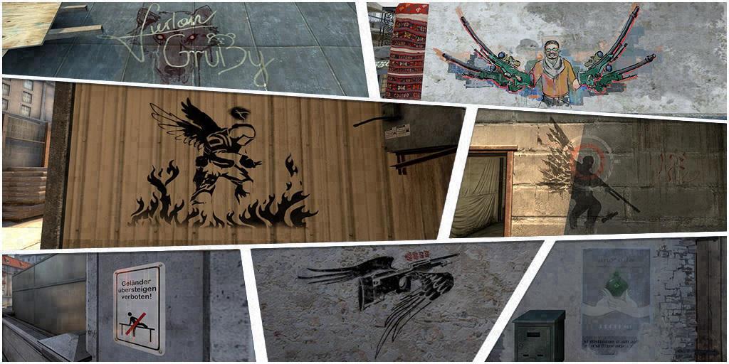 Histoire de CS: GO graffiti commémoratif