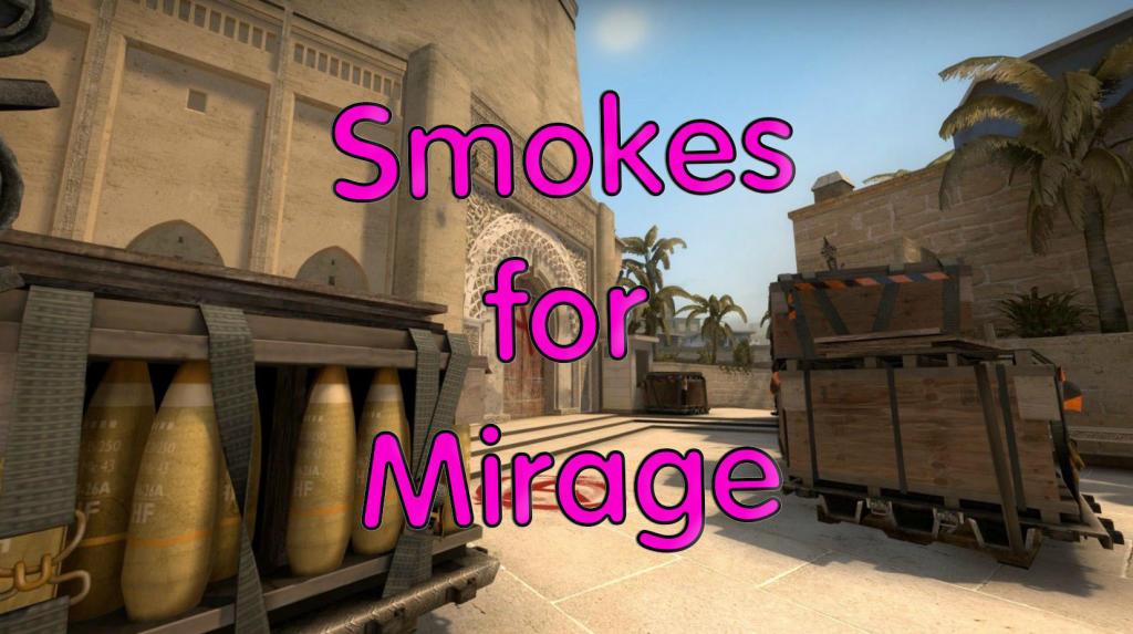 La fumée se propage sur Mirage sur le site A