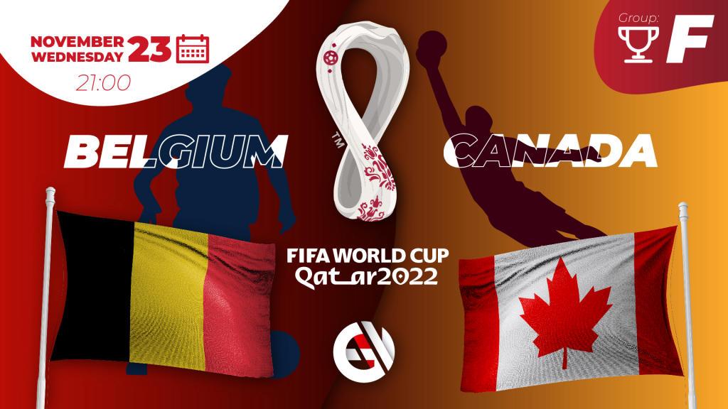 Belgique - Canada: pronostiquer et parier sur la Coupe du monde 2022 au Qatar