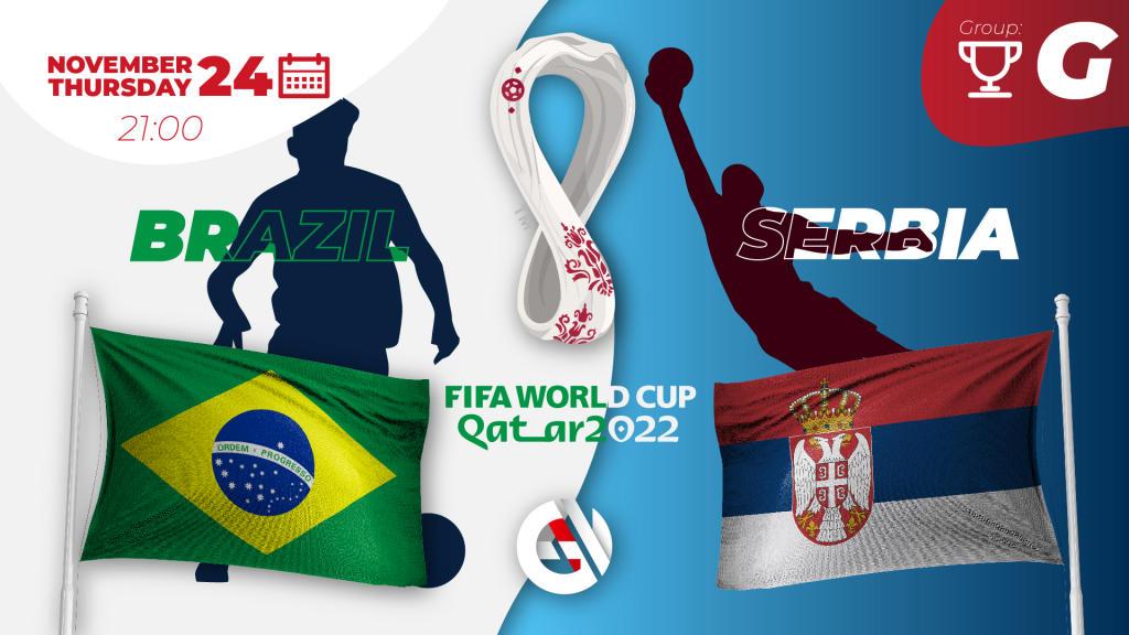 Brésil - Serbie: pronostic et pari pour la Coupe du Monde 2022