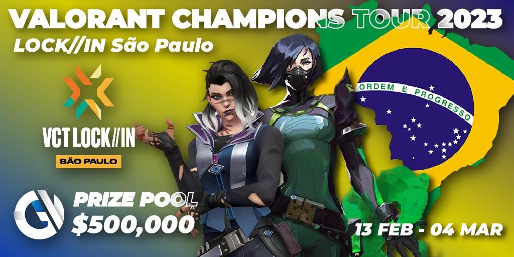 Aperçu VALORANT Champions Tour 2023 : LOCK // IN S ã o Paulo