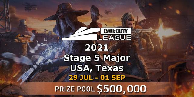 Call of Duty League 2021: Stage 5 Major