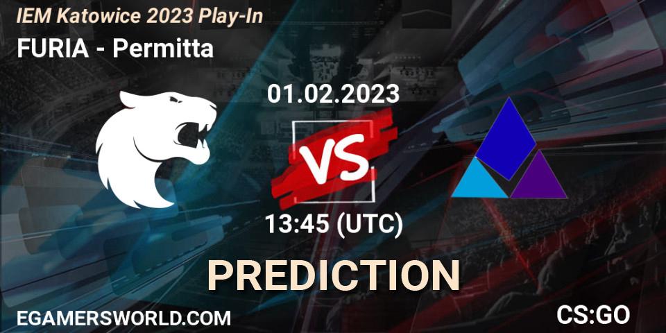 FURIA contre Permitta : prédiction de match. 01.02.23. CS2 (CS:GO), IEM Katowice 2023 Play-In