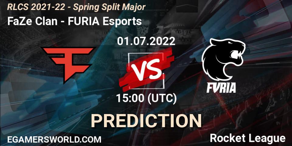 FaZe Clan contre FURIA Esports : prédiction de match. 01.07.22. Rocket League, RLCS 2021-22 - Spring Split Major