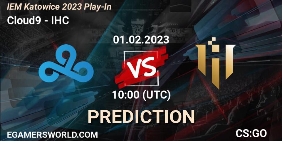 Cloud9 contre IHC : prédiction de match. 01.02.23. CS2 (CS:GO), IEM Katowice 2023 Play-In