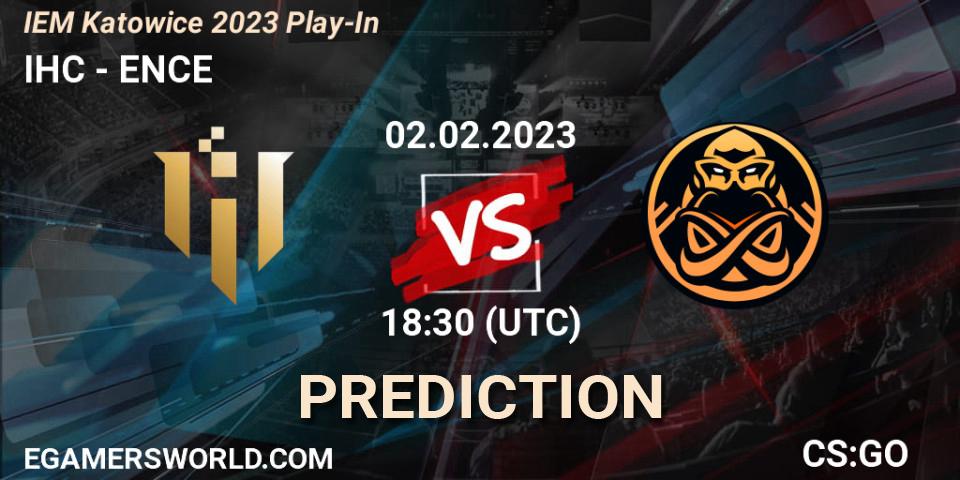 IHC contre paiN Gaming : prédiction de match. 02.02.23. CS2 (CS:GO), IEM Katowice 2023 Play-In