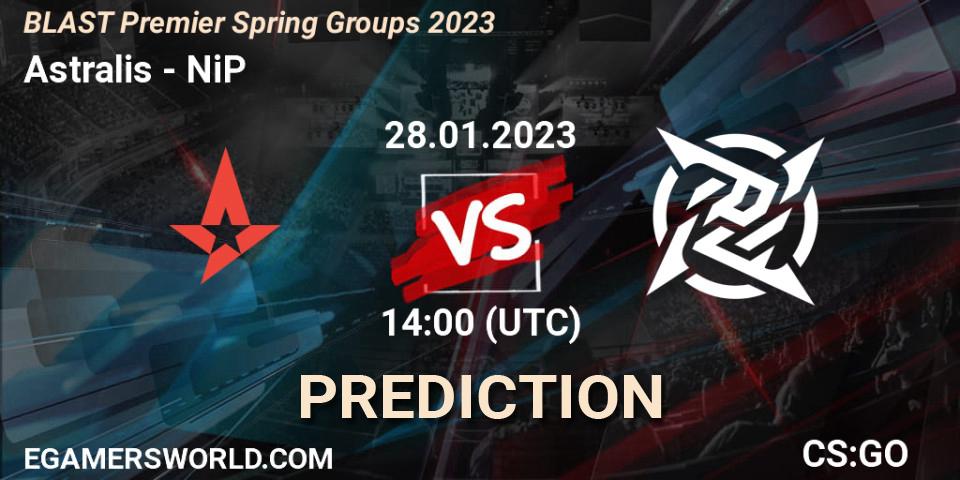 Astralis contre NiP : prédiction de match. 28.01.23. CS2 (CS:GO), BLAST Premier Spring Groups 2023