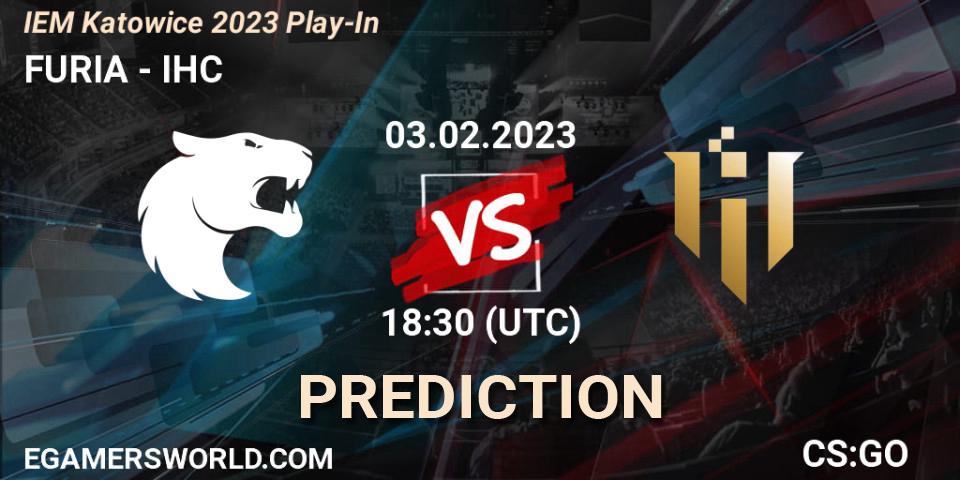 FURIA contre IHC : prédiction de match. 03.02.23. CS2 (CS:GO), IEM Katowice 2023 Play-In