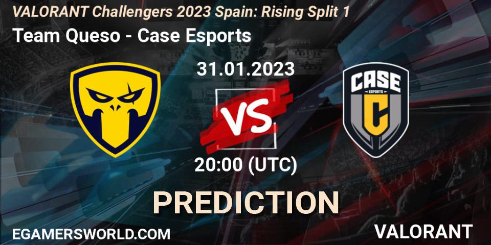 Team Queso contre Case Esports : prédiction de match. 31.01.23. VALORANT, VALORANT Challengers 2023 Spain: Rising Split 1