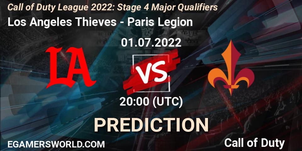 Los Angeles Thieves contre Paris Legion : prédiction de match. 03.07.22. Call of Duty, Call of Duty League 2022: Stage 4