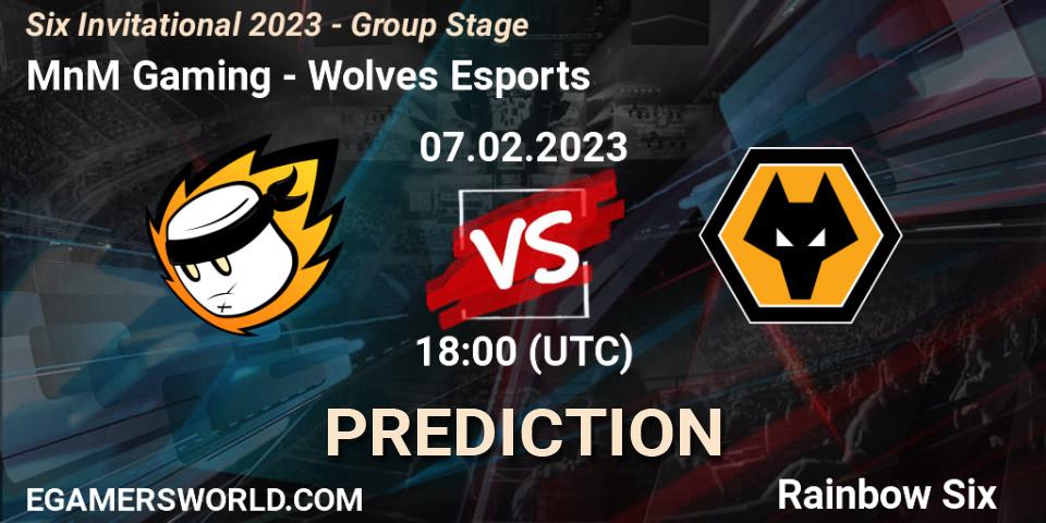 MnM Gaming contre Wolves Esports : prédiction de match. 07.02.23. Rainbow Six, Six Invitational 2023 - Group Stage