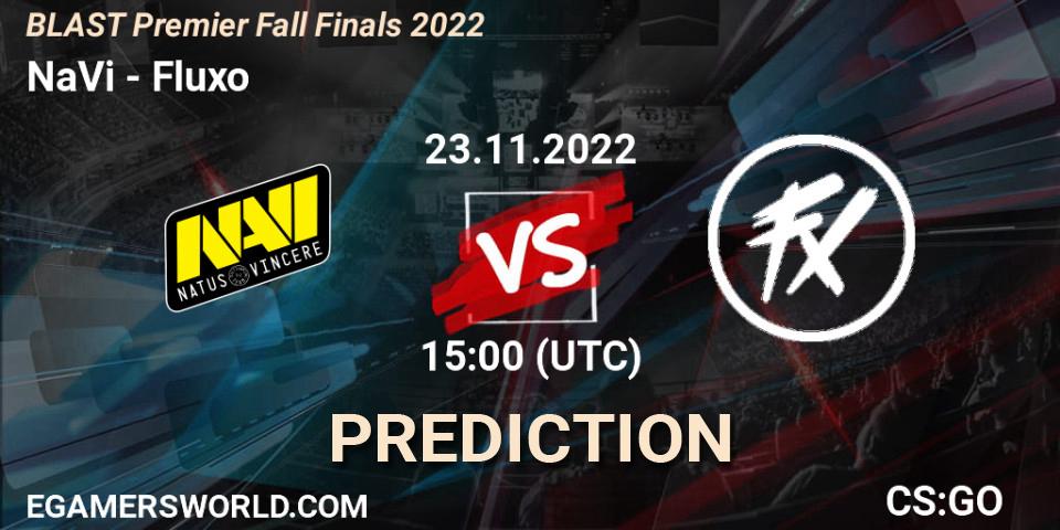 NaVi contre Fluxo : prédiction de match. 23.11.22. CS2 (CS:GO), BLAST Premier Fall Finals 2022
