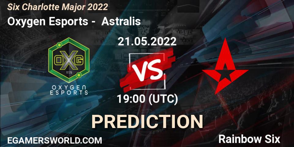 Oxygen Esports contre Astralis : prédiction de match. 21.05.22. Rainbow Six, Six Charlotte Major 2022