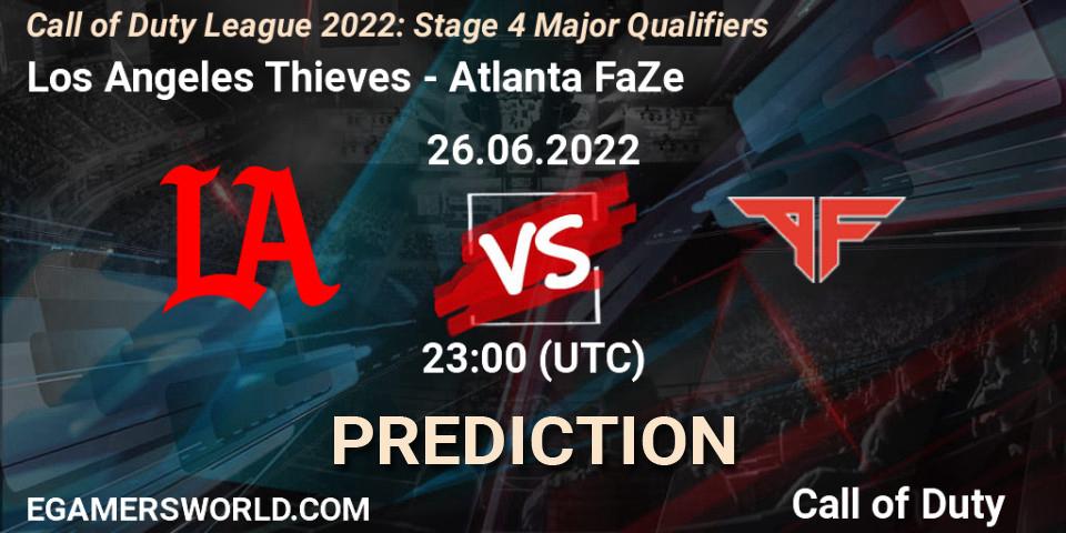 Los Angeles Thieves contre Atlanta FaZe : prédiction de match. 26.06.22. Call of Duty, Call of Duty League 2022: Stage 4
