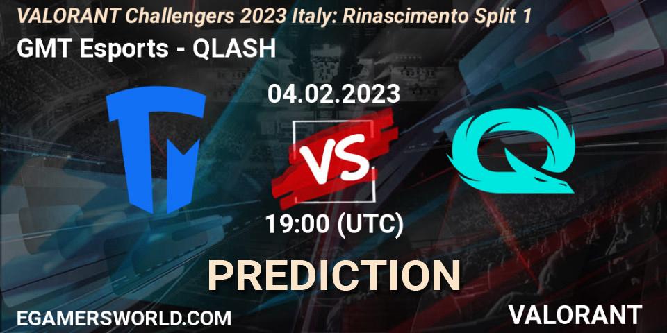 GMT Esports contre QLASH : prédiction de match. 04.02.23. VALORANT, VALORANT Challengers 2023 Italy: Rinascimento Split 1