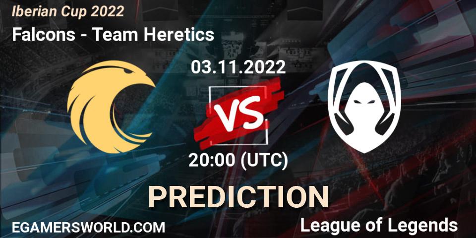 Falcons contre Team Heretics : prédiction de match. 02.11.22. LoL, Iberian Cup 2022