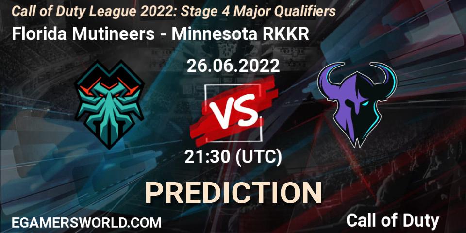 Florida Mutineers contre Minnesota RØKKR : prédiction de match. 26.06.22. Call of Duty, Call of Duty League 2022: Stage 4