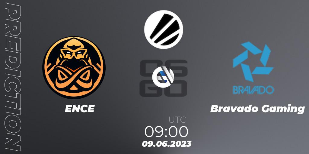 ENCE contre Bravado Gaming : prédiction de match. 09.06.23. CS2 (CS:GO), ESL Challenger Katowice 2023