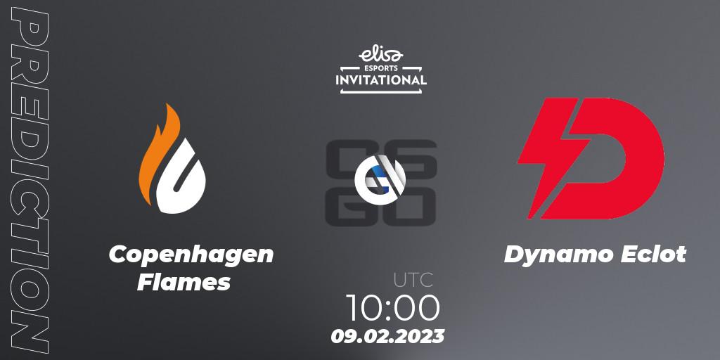 Copenhagen Flames contre Dynamo Eclot : prédiction de match. 09.02.23. CS2 (CS:GO), Elisa Invitational Winter 2023