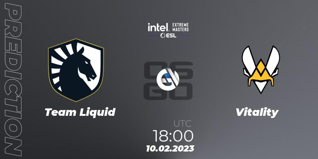 Team Liquid contre Vitality : prédiction de match. 10.02.23. CS2 (CS:GO), IEM Katowice 2023