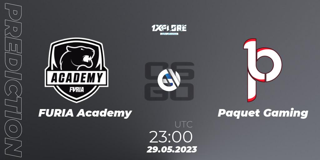 FURIA Academy contre Paquetá Gaming : prédiction de match. 30.05.23. CS2 (CS:GO), 1XPLORE Latin America Cup 1