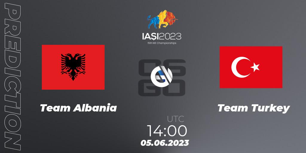Team Albania contre Team Turkey : prédiction de match. 05.06.23. CS2 (CS:GO), IESF World Esports Championship 2023: Eastern Europe Qualifier