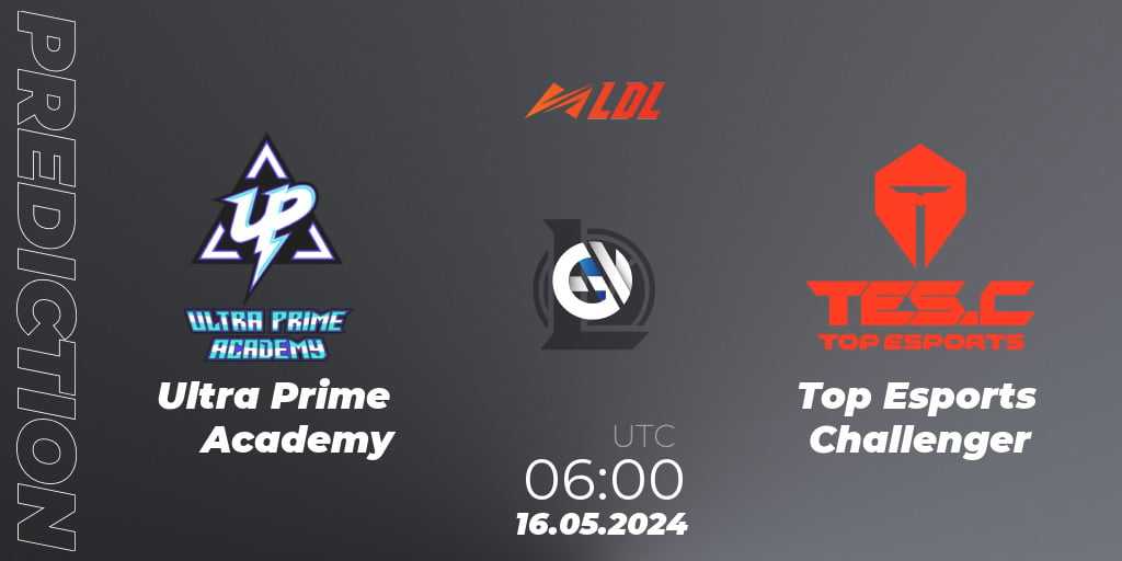 Ultra Prime Academy contre Top Esports Challenger prédiction de match