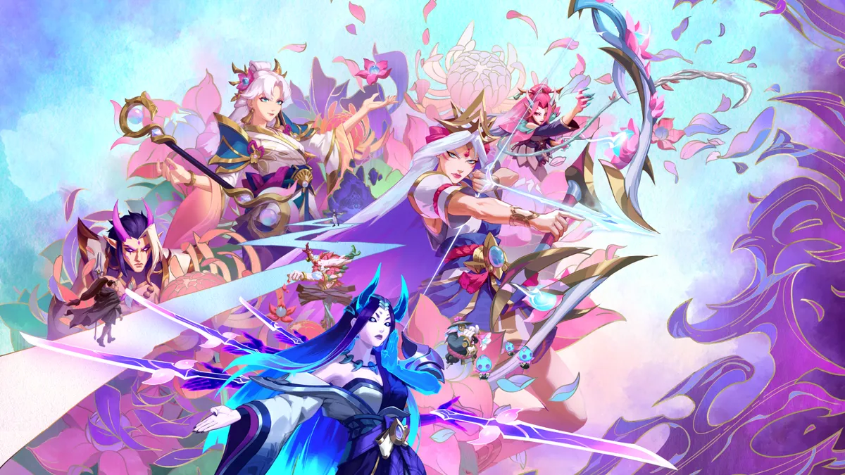 Nouvelle saison de LoL : Passe de combat Spirit Blossom, date de début,  prix, récompenses et éditions, image size:1200x675