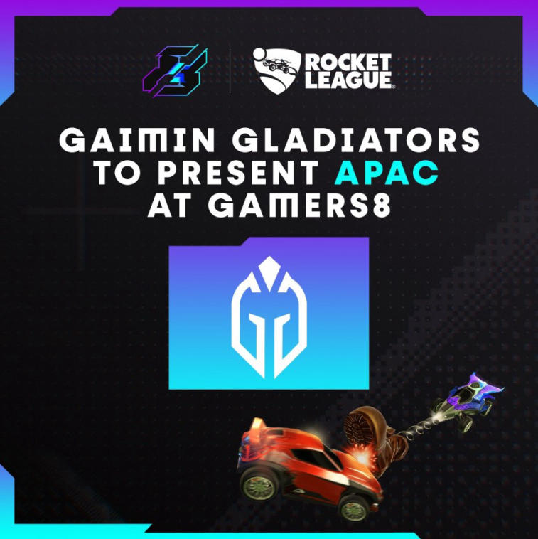 Gaimin Gladiators a reçu une invitation à Gamers8. Photo 1