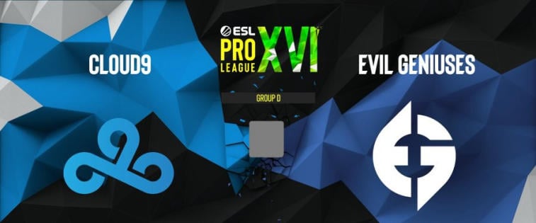 Cloud9 remporte la première victoire de la phase de groupes de la saison 16 de l'ESL Pro League. Photo 1