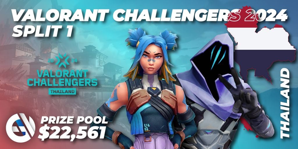 VALORANT Challengers Thailand 2024 Split 1 🎮 VALORANT tournoi 📅